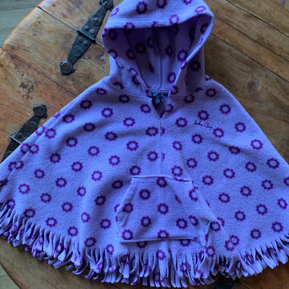 Baby Gap Lavender Poncho